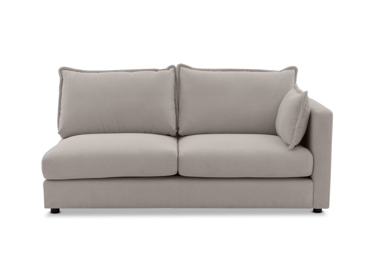 VALERA FABRIC Modular 2 Seater Right Hand Facing Arm Chair – image 1 of 1