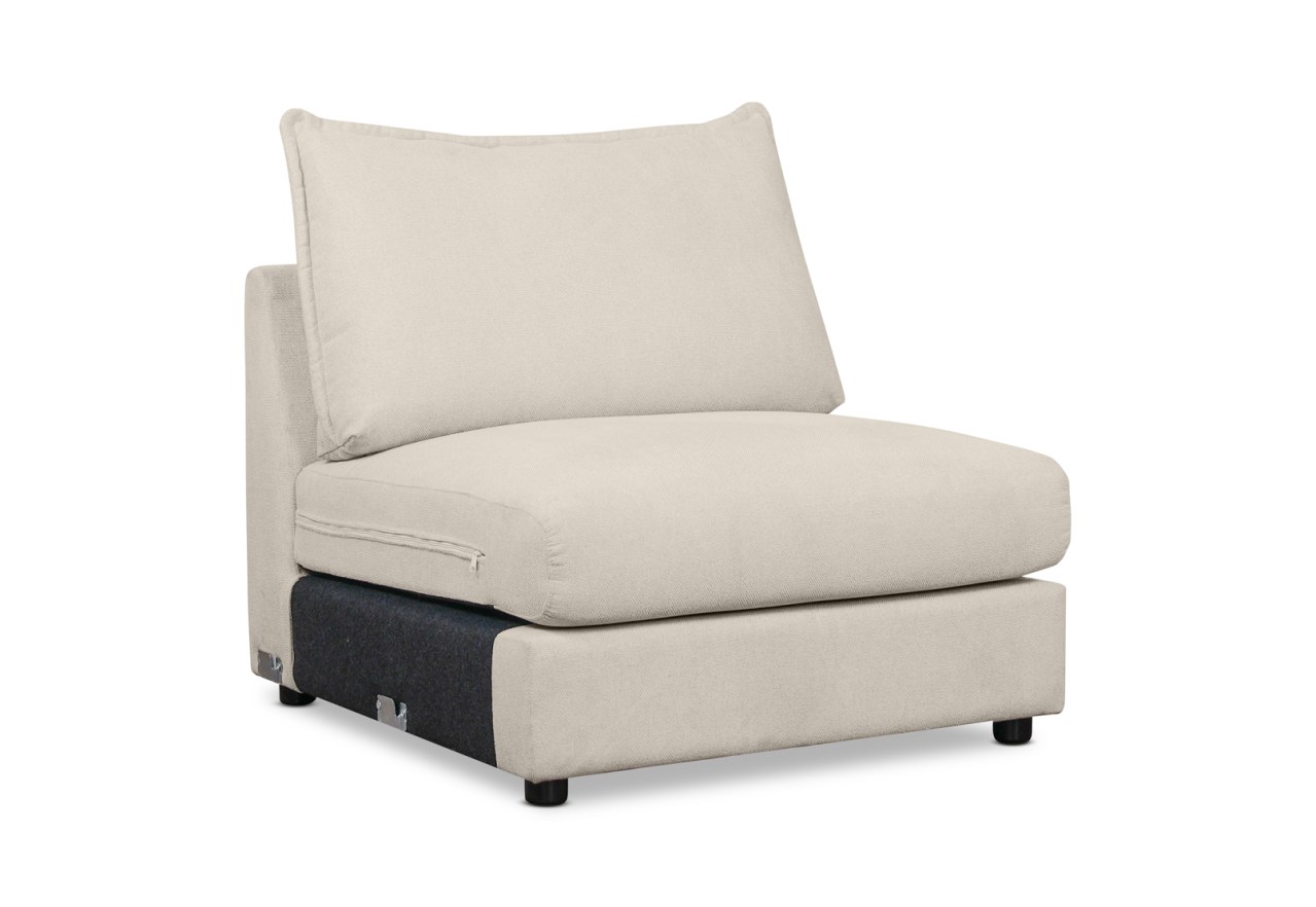 VALERA FABRIC Modular Armless Chair – image 2 of 4