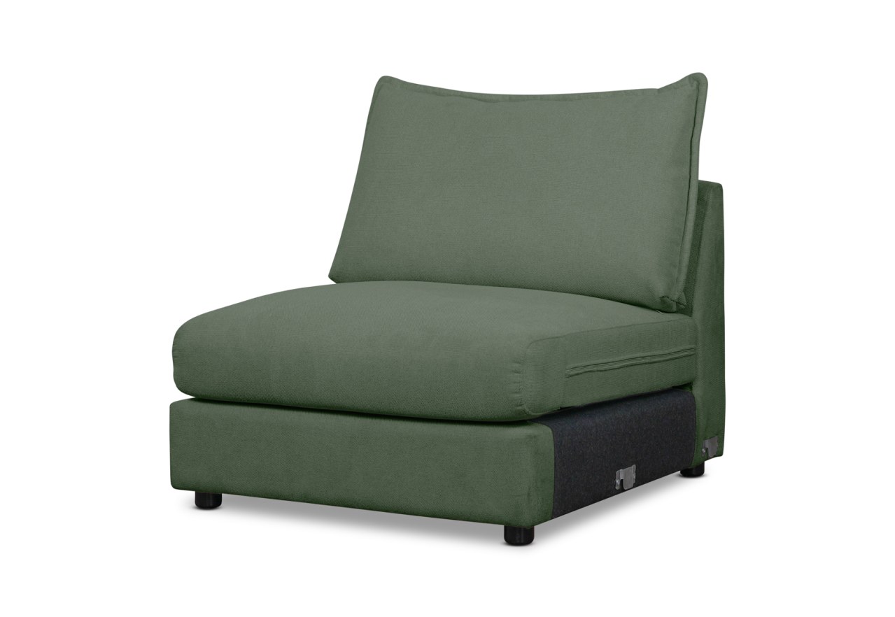 VALERA FABRIC Modular Armless Chair – image 3 of 4