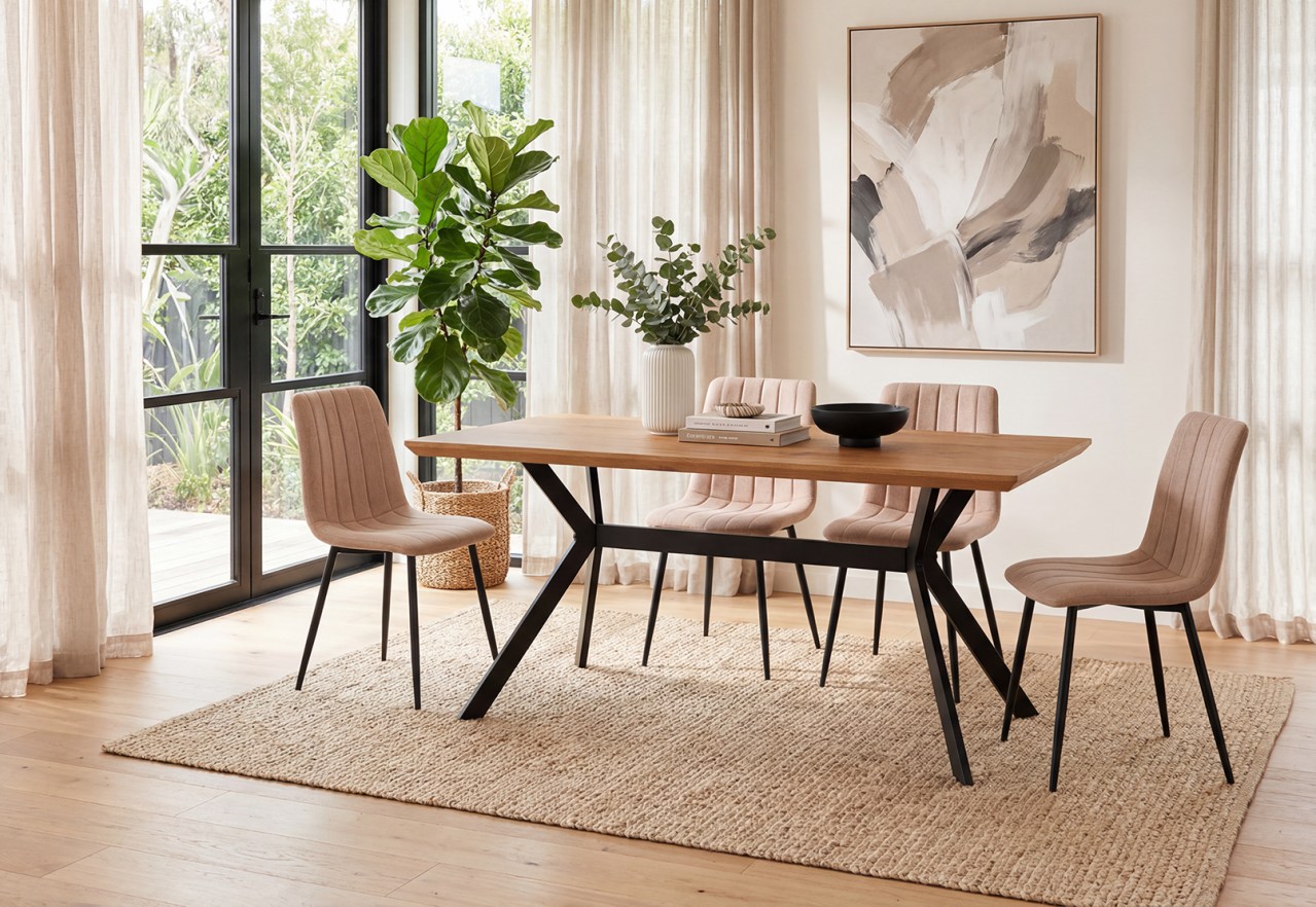 VITERBO Set of 2 Dining Chairs – image 1 of 9