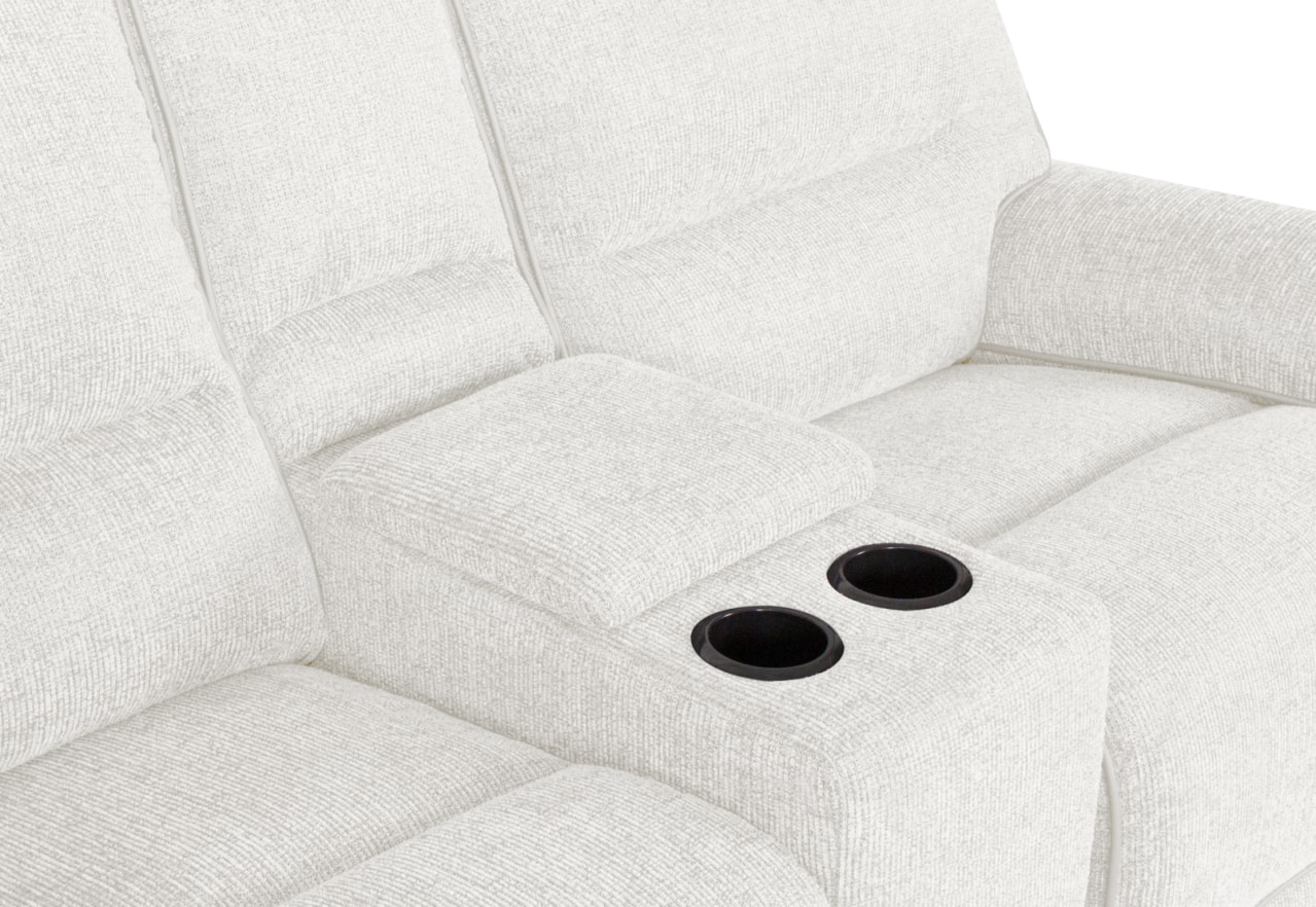 BOSTROM FABRIC 2 Seater Dual Electric Recliners & Console – image 7 of 10