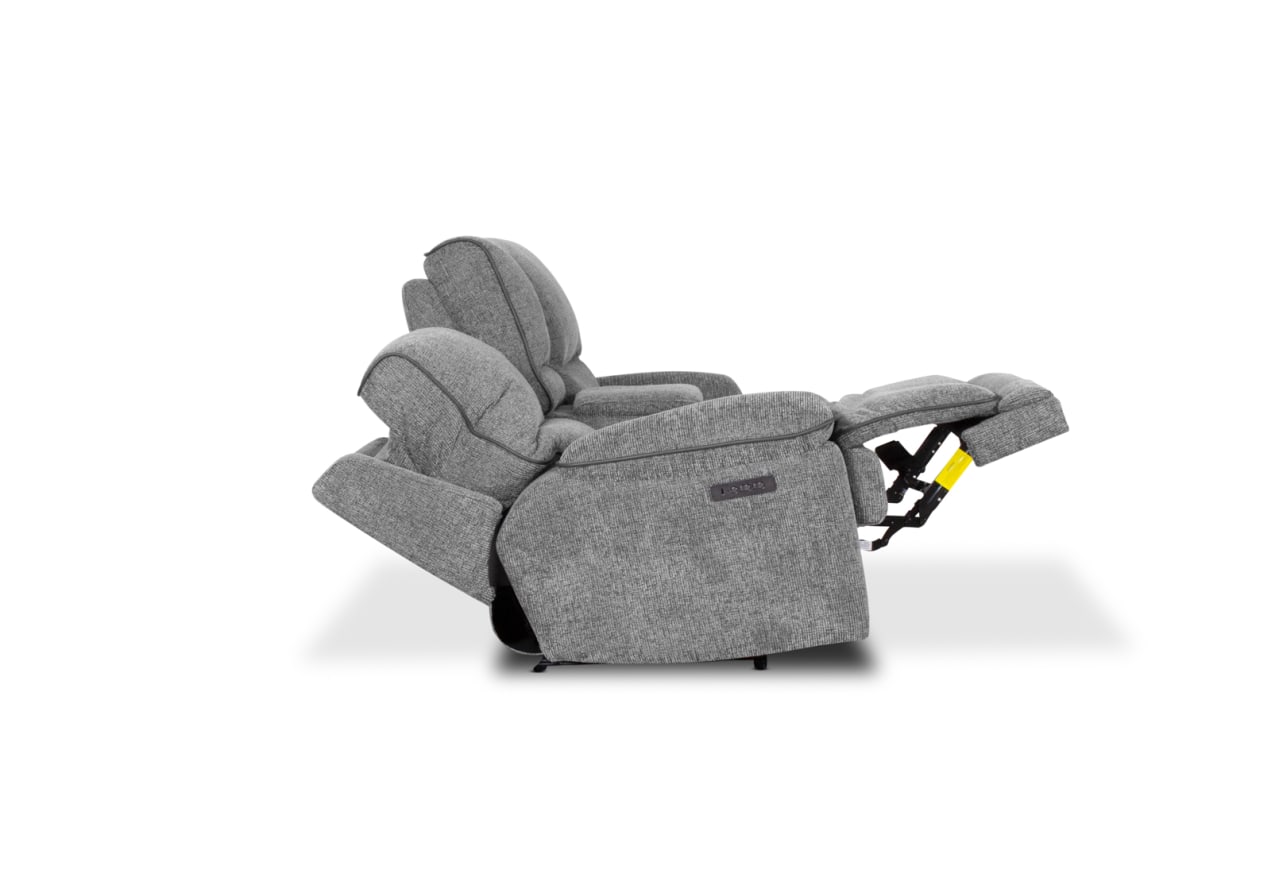 BOSTROM FABRIC 2 Seater Dual Electric Recliners & Console – image 7 of 12