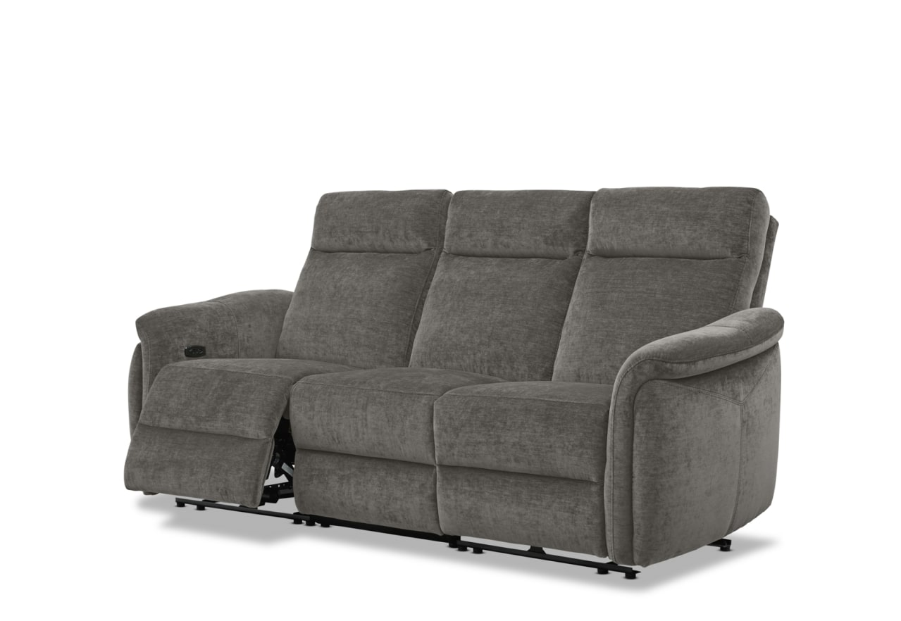 CASAMORE FABRIC 3 Seater with 2 Inbuilt Electric Recliners – image 3 of 11