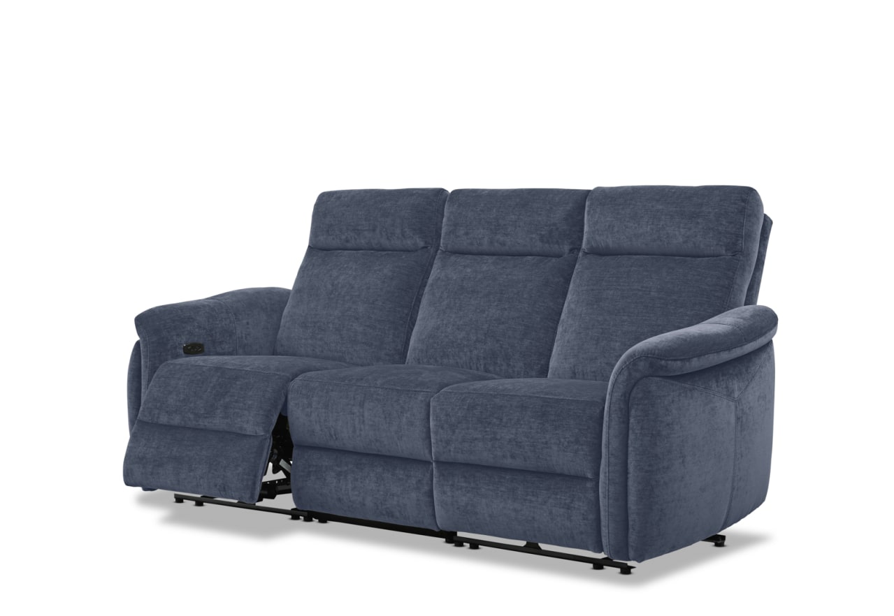 CASAMORE FABRIC 3 Seater with 2 Inbuilt Electric Recliners – image 3 of 11