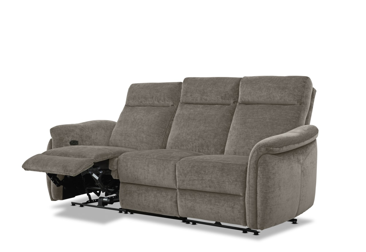 CASAMORE FABRIC 3 Seater with 2 Inbuilt Electric Recliners – image 4 of 11