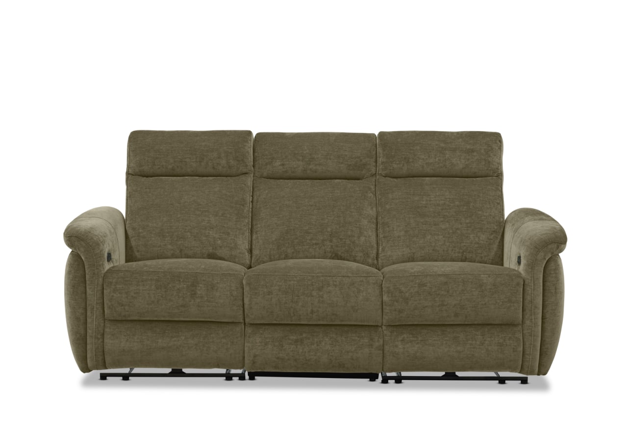 CASAMORE FABRIC 3 Seater Electric Recliners – image 2 of 13