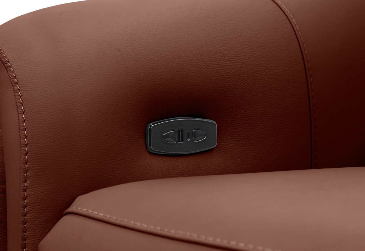 CASAMORE LEATHER 3 Seater with 2 Inbuilt Electric Recliners – image 11 of 11