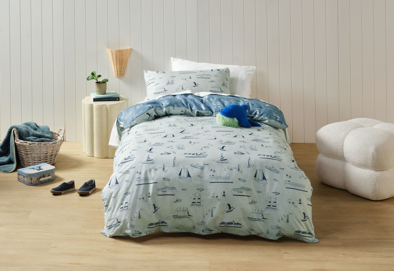 SHIPS AHOY Single Bed Quilt Cover Set – image 6 of 6