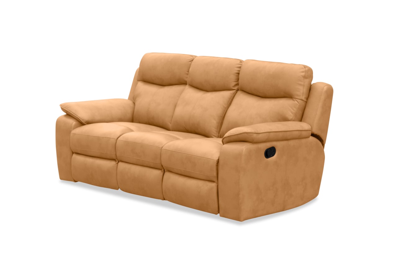BURLINGTON FABRIC 3S Manual Recliner with Drop Down Table – image 3 of 13