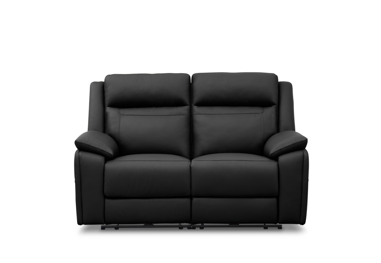 RENATO LEATHER 2 Seater with 2 Inbuilt Electric Recliners – image 1 of 10