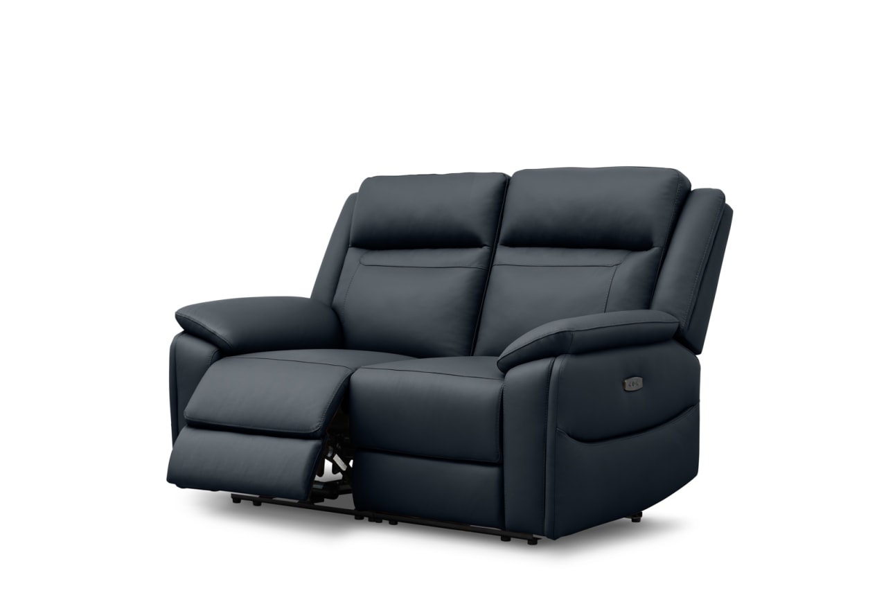 RENATO LEATHER 2 Seater with 2 Inbuilt Electric Recliners – image 3 of 10