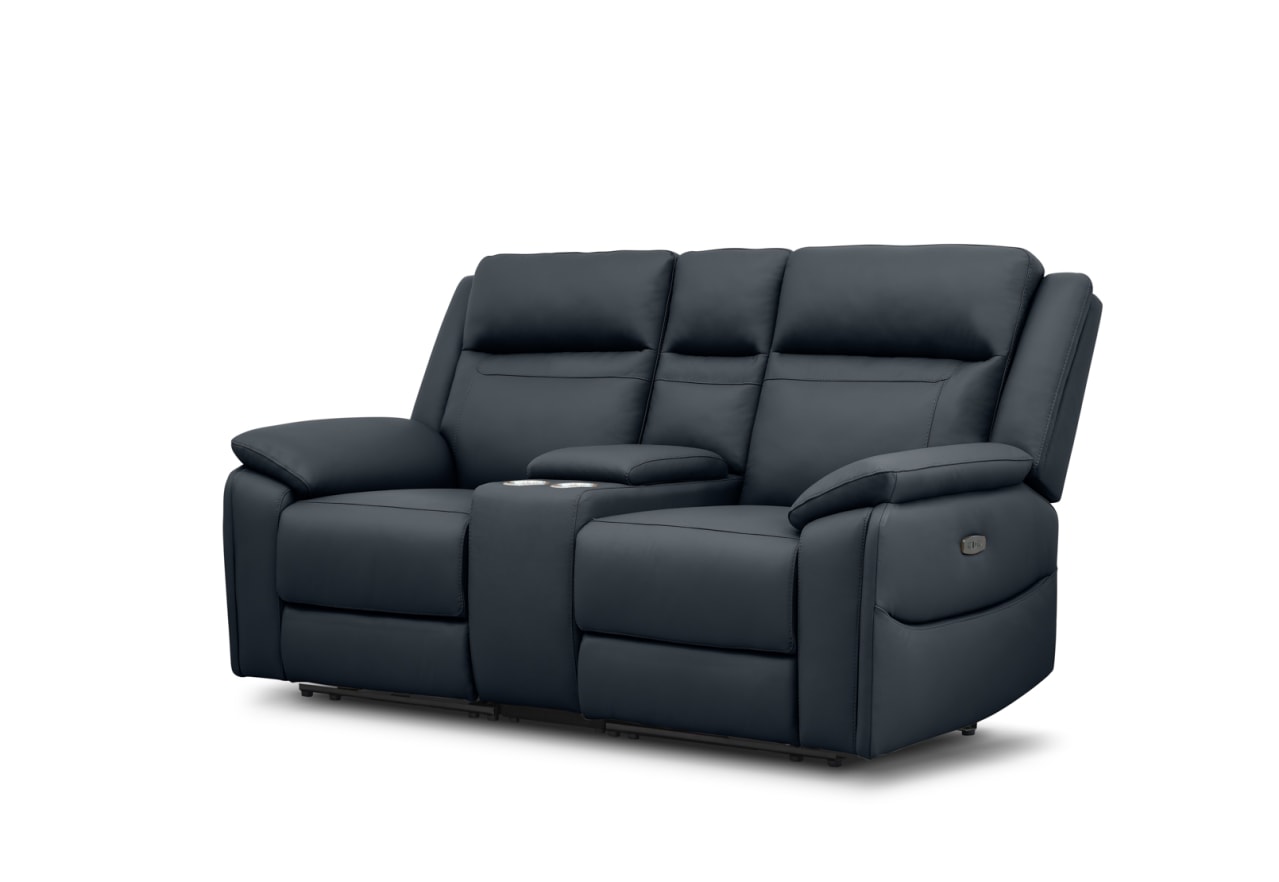 RENATO LEATHER 2S with Electric Recliners and Console – image 2 of 15