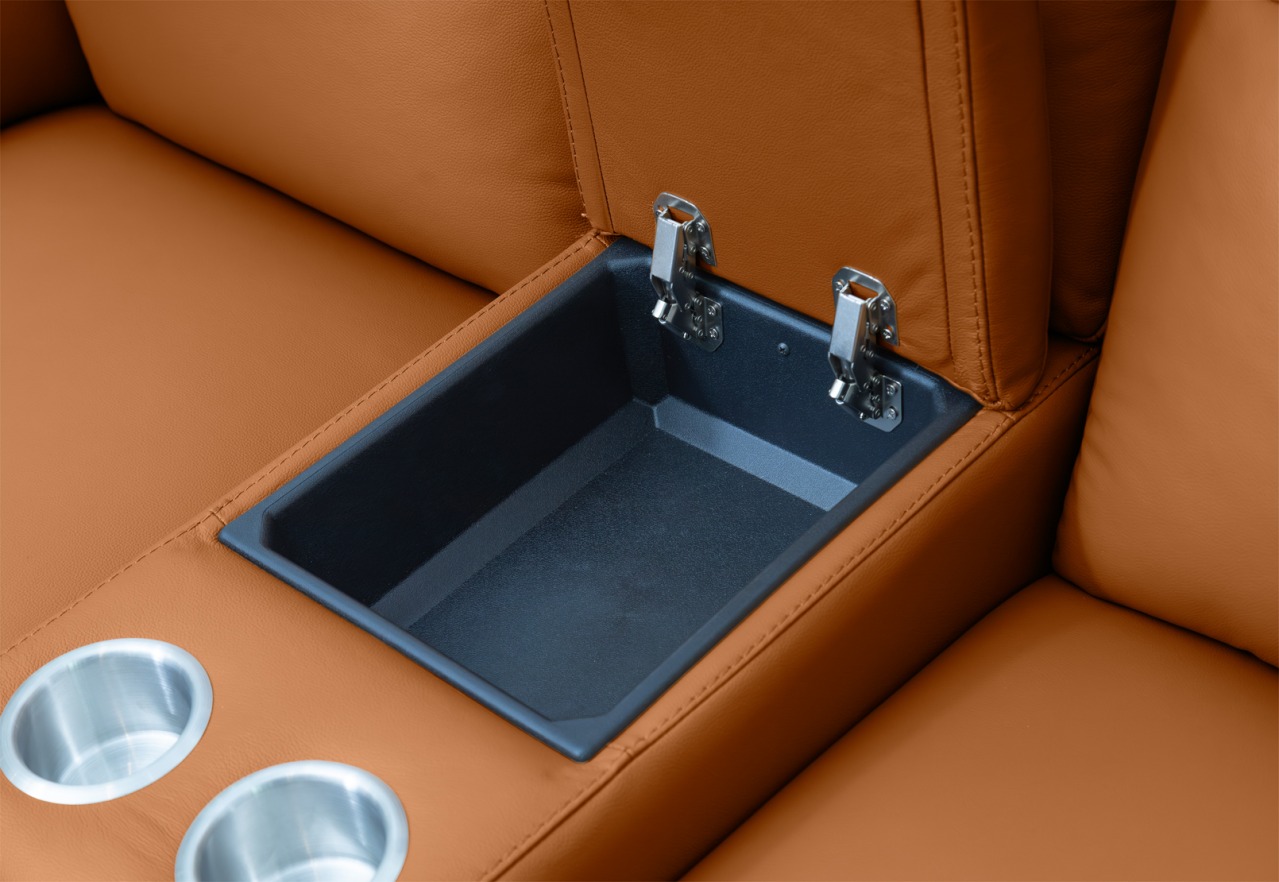 RENATO LEATHER 2S with Electric Recliners and Console – image 13 of 17