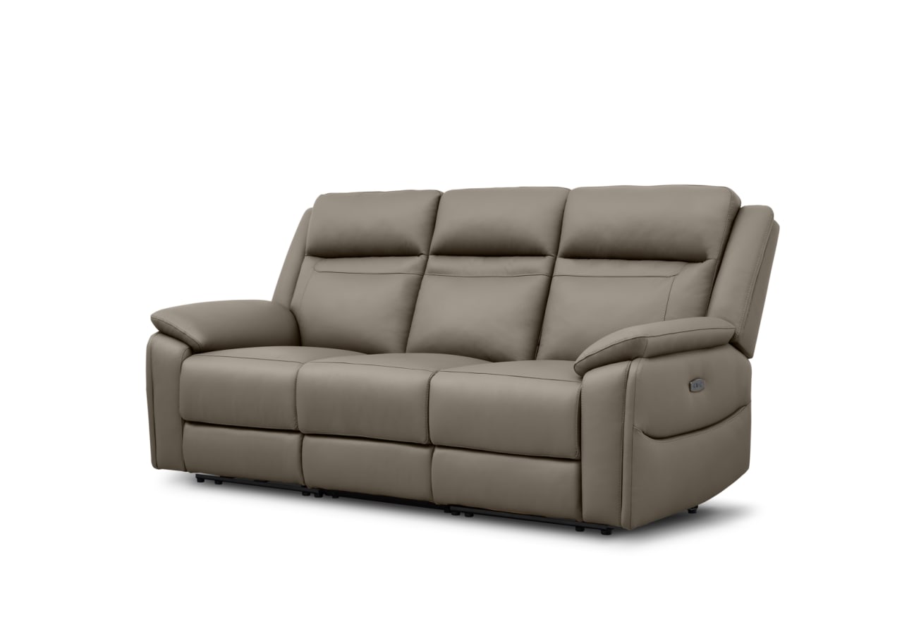 RENATO LEATHER 3S with Electric Recliners and Drop Down Table – image 2 of 15