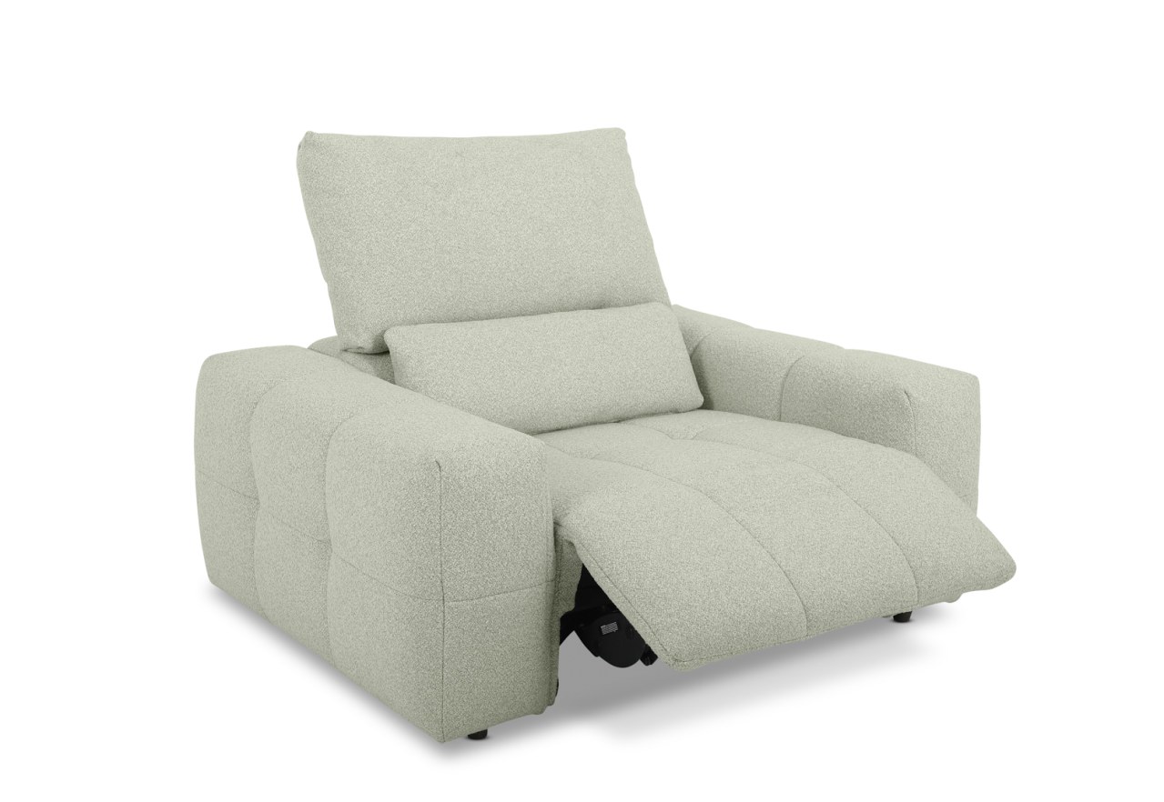 LORYN FABRIC 1.5 Seater Electric Recliner – image 4 of 9