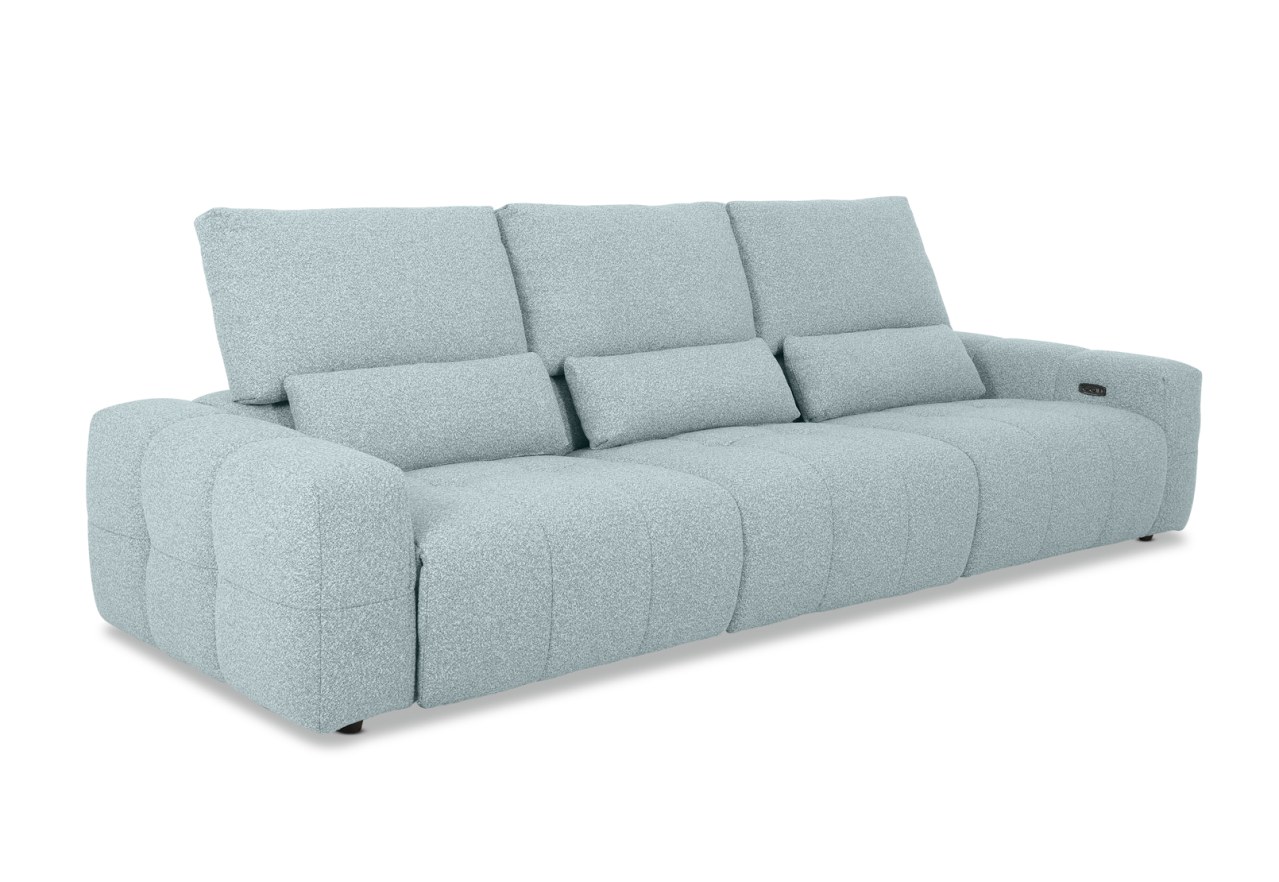LORYN FABRIC 3.5 Seater with 3 Electric Recliners – image 10 of 18