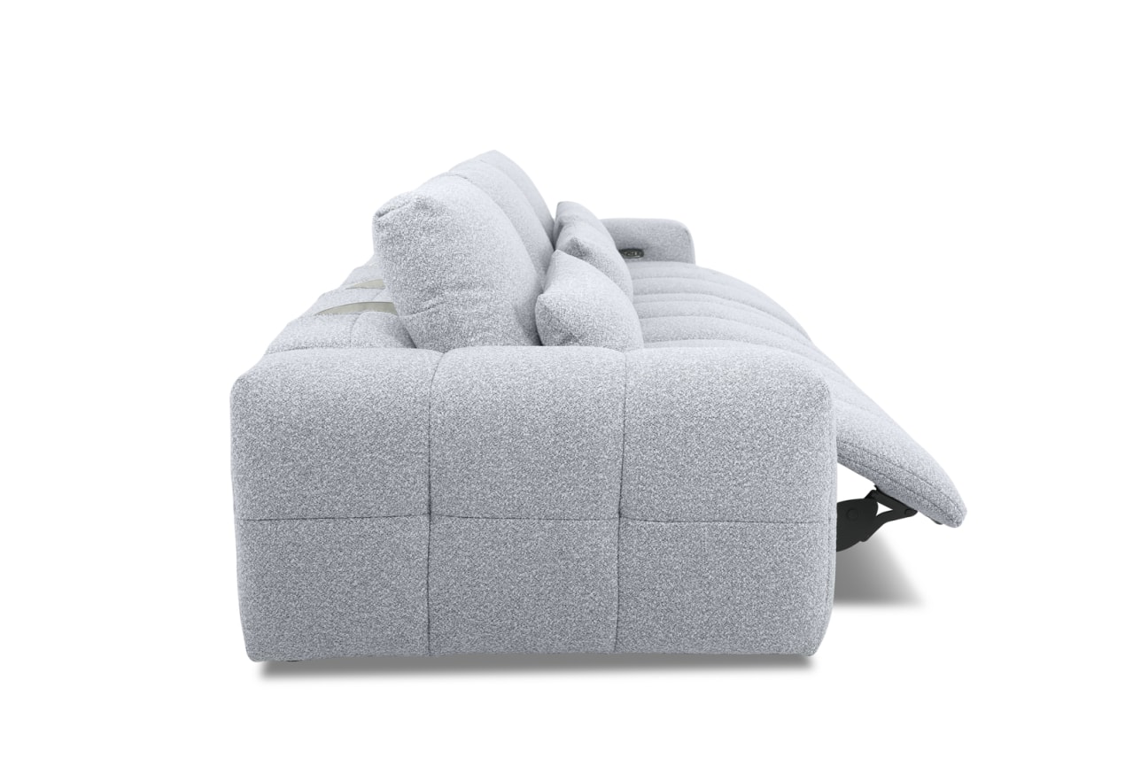 LORYN FABRIC 3.5 Seater with 3 Electric Recliners – image 13 of 15
