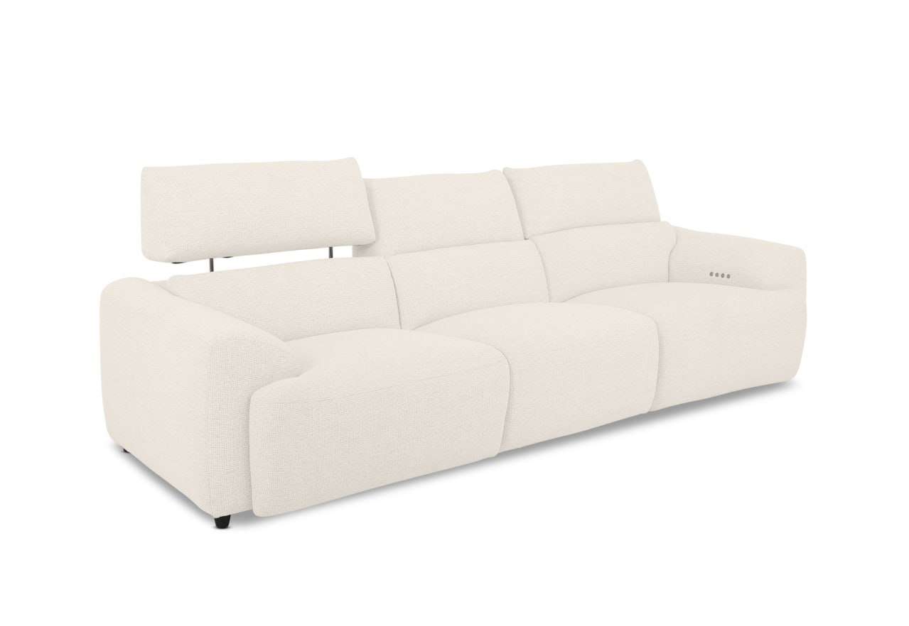 VESSALLI FABRIC 3.5 Seater Electric Recliners – image 5 of 10