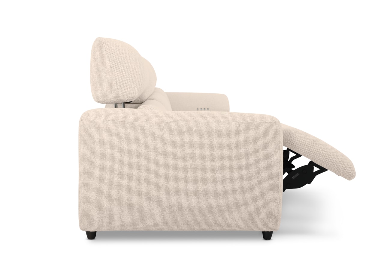VESSALLI FABRIC 3.5 Seater Electric Recliners – image 6 of 8