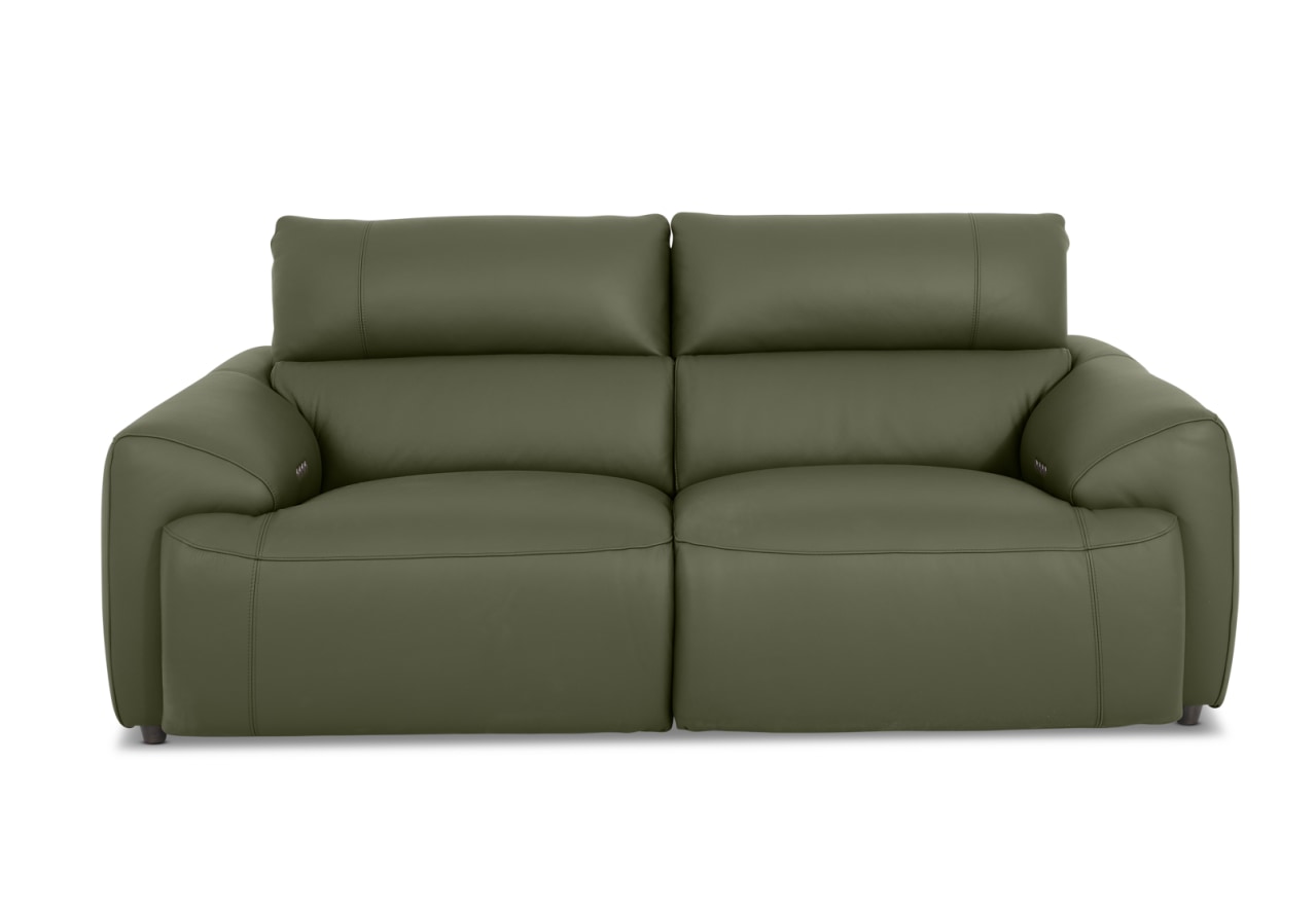 VESSALLI LEATHER 2.5 Seater Electric Recliners – image 1 of 13