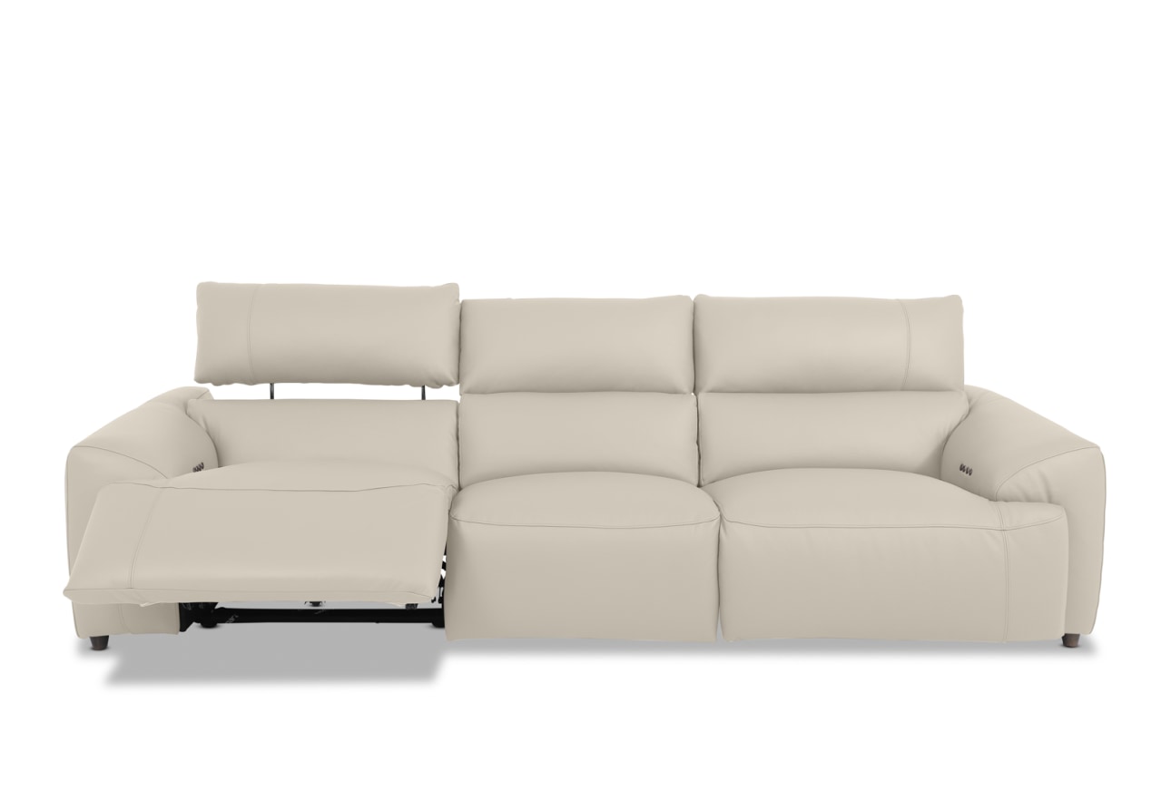VESSALLI LEATHER 3.5 Seater Electric Recliners – image 3 of 11