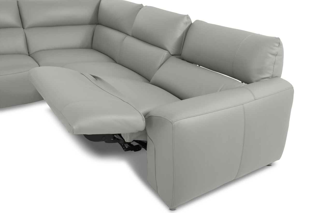 VESSALLI LEATHER 5S Corner Lounge with Electric Recliners – image 12 of 14