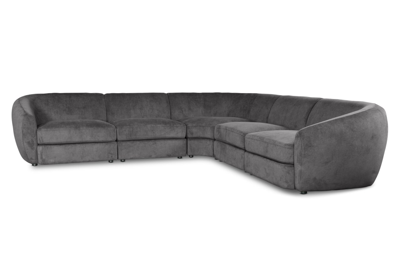 DOLCIE FABRIC 5 Seater Corner Lounge – image 3 of 5