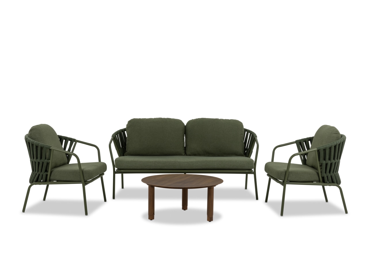 SEAVIEW 4 Piece Outdoor Lounge Setting – image 2 of 18