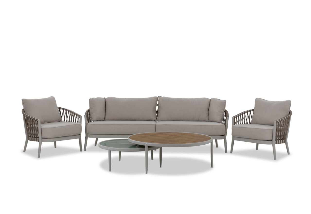 ANGUILLA 5 Piece Outdoor Lounge Setting – image 3 of 20