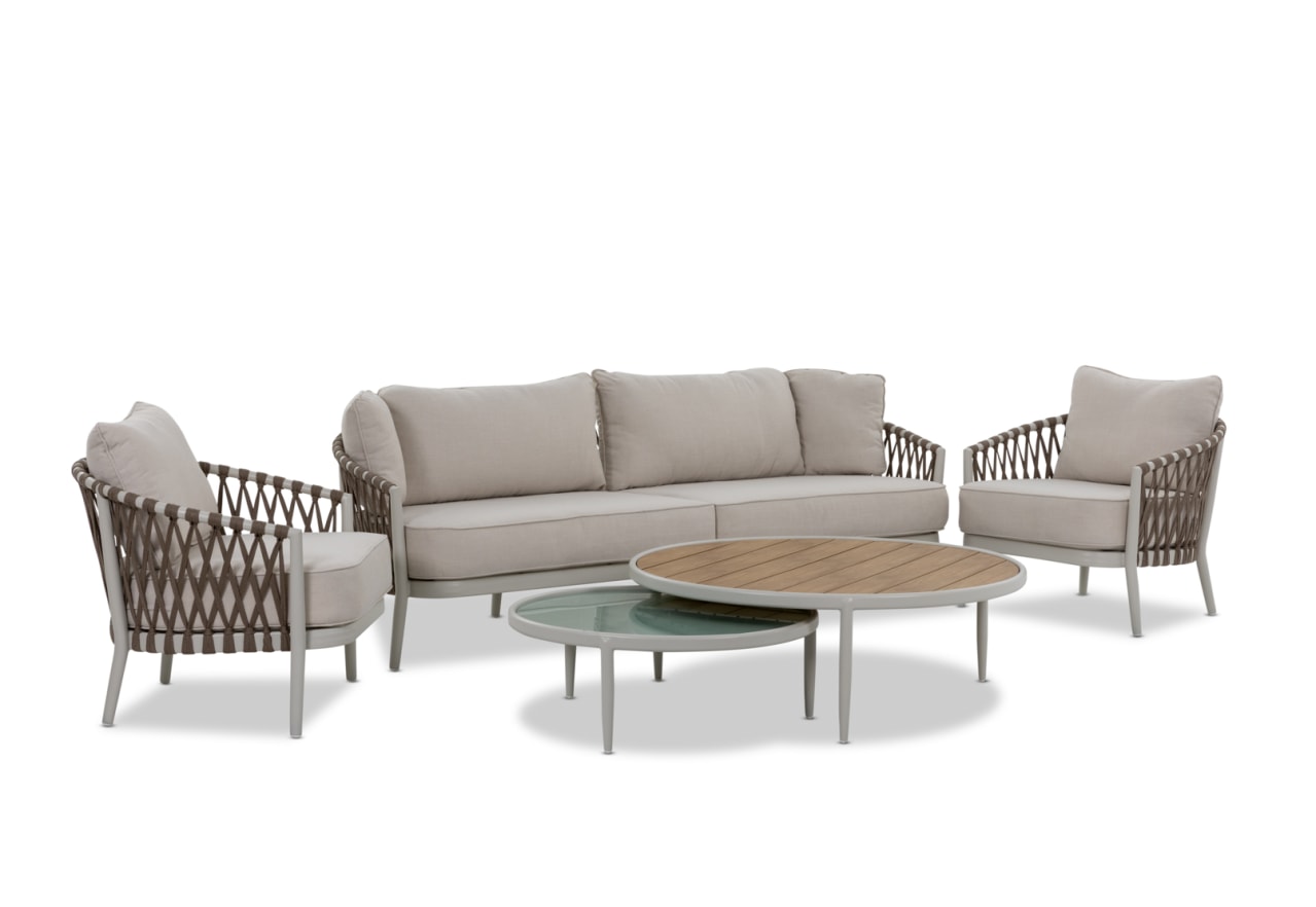 ANGUILLA 5 Piece Outdoor Lounge Setting – image 4 of 20