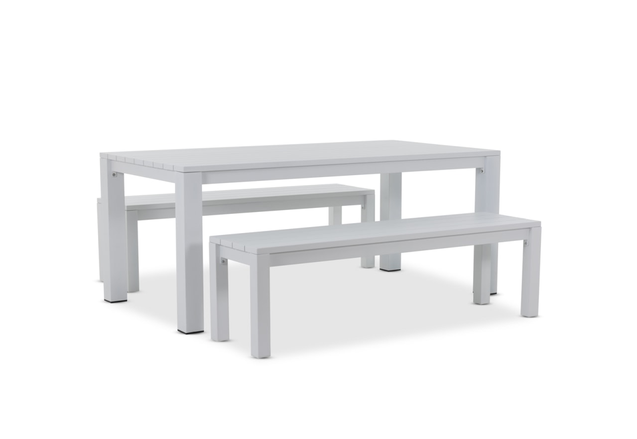 NAVITI 3Piece Outdoor Bench Setting – image 3 of 7