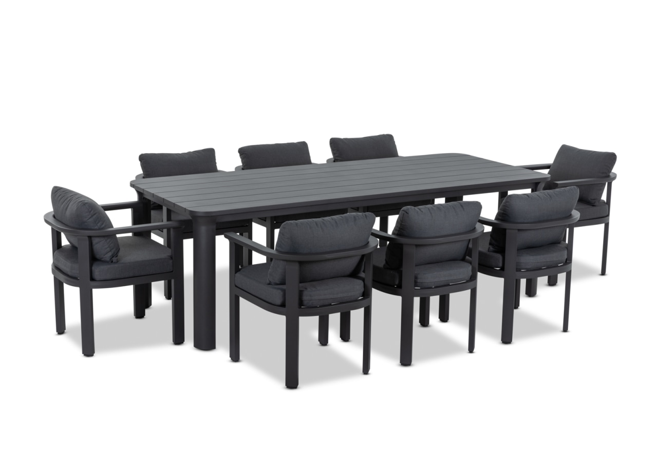 SANUR 9 Piece Outdoor Dining Suite – image 4 of 11