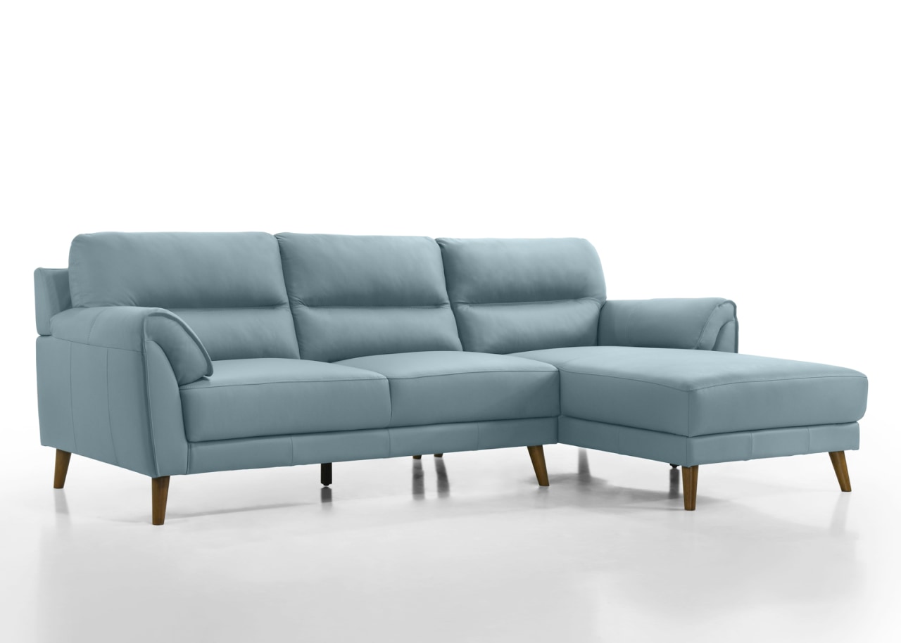 CARNABY LEATHER 3 Seater RHF Chaise – image 3 of 5