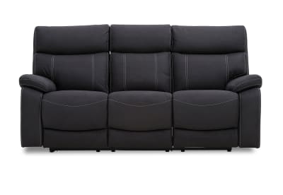 ALFRED 3 Seat with 2 Inbuilt Recliners (Rhino Suede)
