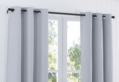 DALLAS Textured Eyelet - Block Out Curtain 120 x 223cm