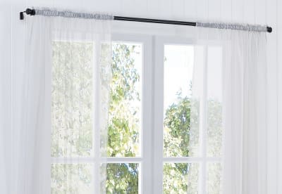 MIST Voile Rod Pocket Curtain with Hemming Tape 135 x 290cm