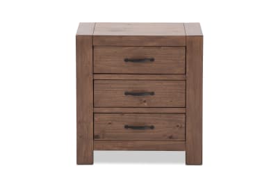 BROOKHAVEN 3 Drawer Bedside