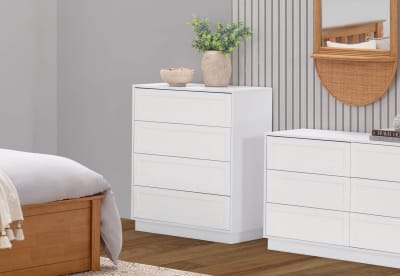 HUFFMAN 4 Drawer Tall Chest