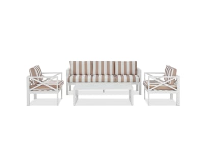 PAVILLION 4 Piece Outdoor Lounge Setting
