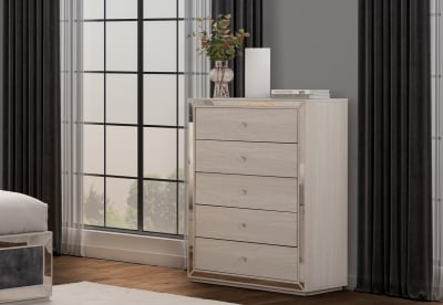 ISMENE 5 Drawer Tall Chest