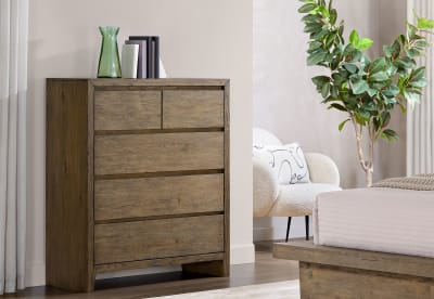 DEANDRE 5 Drawer Tall Chest