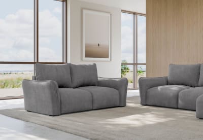 CARMELLO FABRIC 2 Seater Sofa