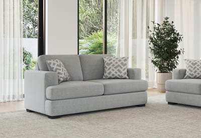 CALEY FABRIC 2 Seater Sofa