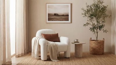 LESLEY FABRIC Accent Chair