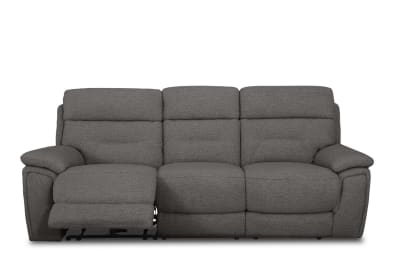 KINGSBRIDGE FABRIC 3 Seater Electric Recliners