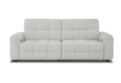 MELFORD FABRIC 2.5 SEATER SOFA BED WITH 2 ELECTRIC SLIDERS