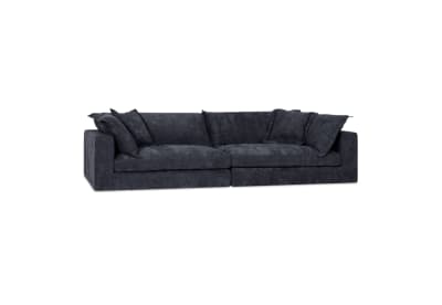 ISAAC FABRIC 3.5 Seater Sofa