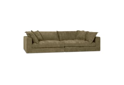 ISAAC FABRIC 3.5 Seater Sofa