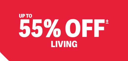 Up to 55% off Living