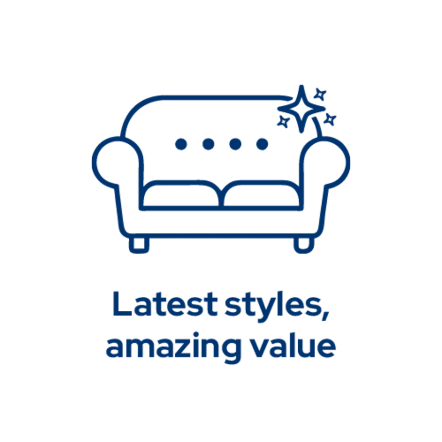 Latest styles, amazing value